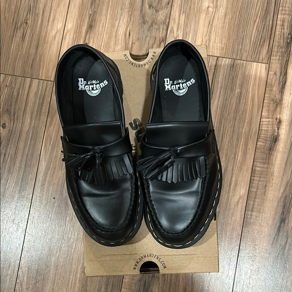 Dr. Martens Shoes - Dr. Martens Black Tassel Loafers for women